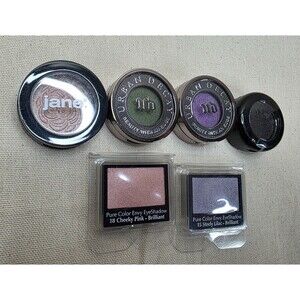 Lot of 6 Single Eyeshadows – Urban Decay, Estée Lauder, Jane, NYX – NEW